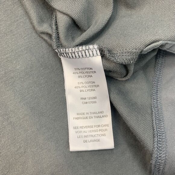 Travis Mathew Polo Shirt Mens L Large Overcast Short Sleeve Pocket Stretch Golf - Picture 6 of 10